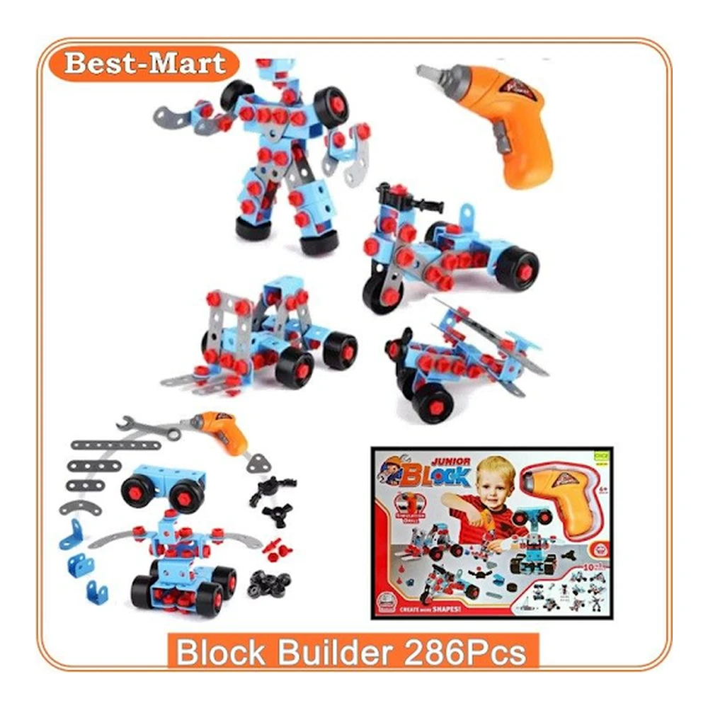 Junior Block Children's Toys to Make Educational