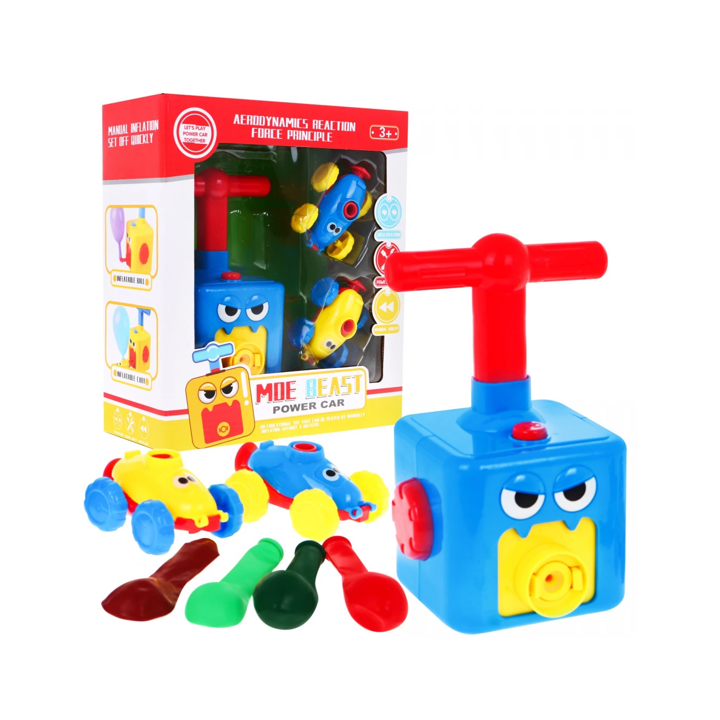 Toy Cars With a Balloon Drive
