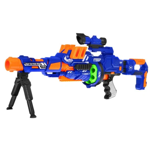 Automatic Battery Operated Soft Ball Gun (Includes 12 Soft Ball Bullets) BLAZE STORM