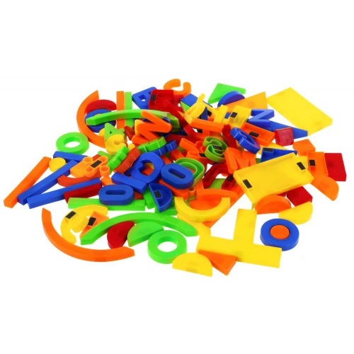 Magnetic Letters and Numbers 128 pcs.