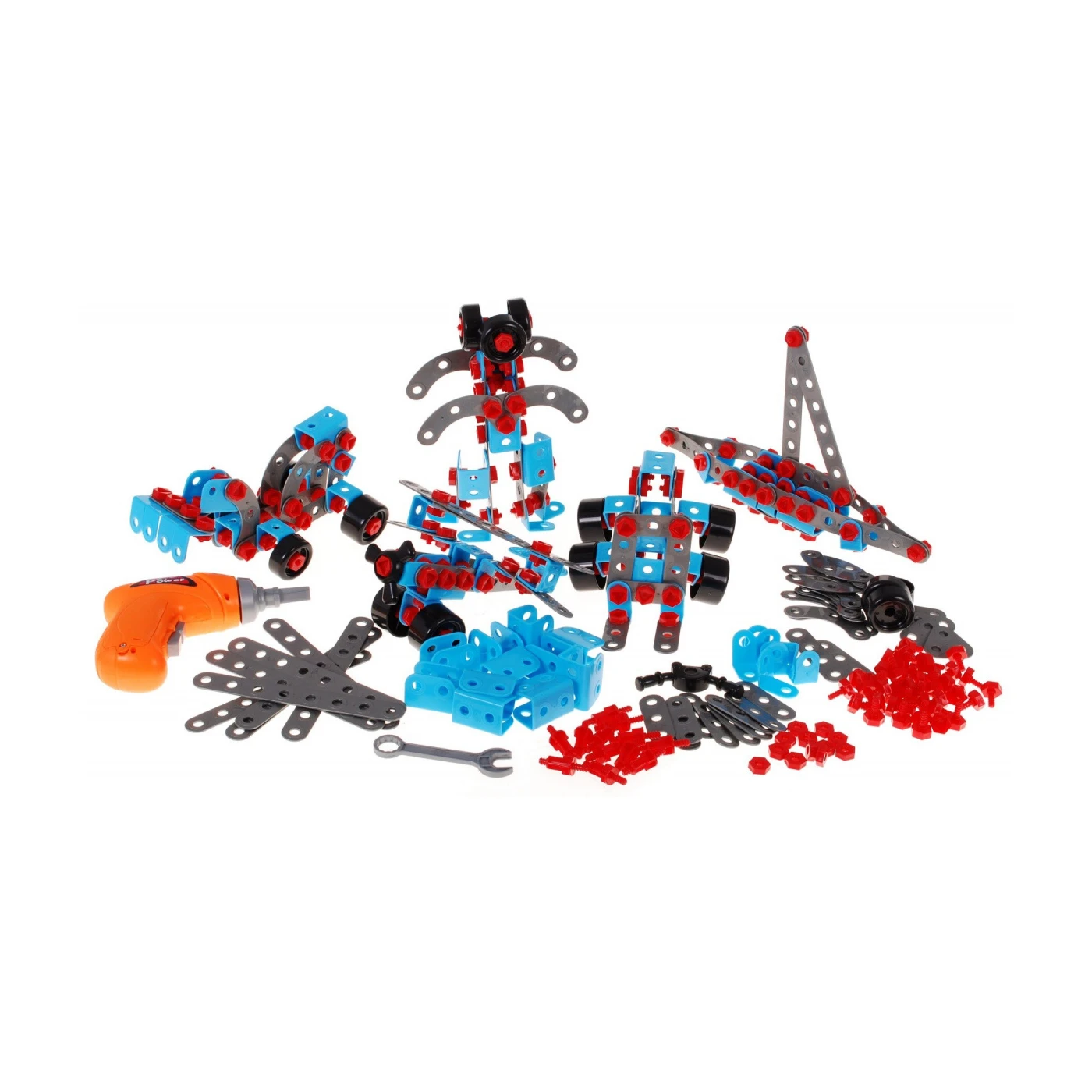 Simulation Drill for Building 10 in 1 Models (552 pieces)