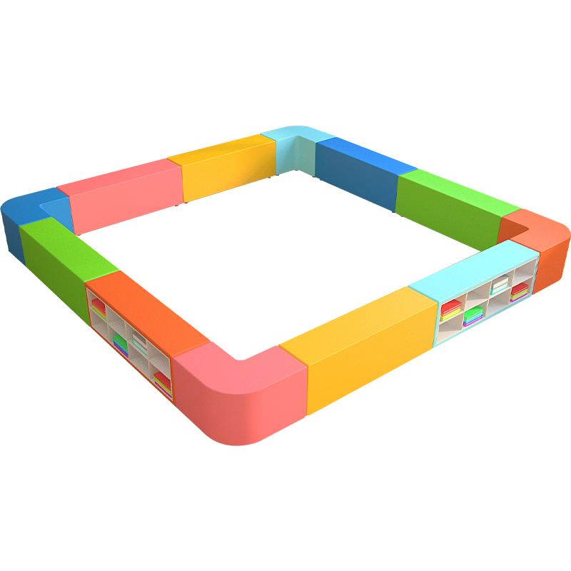 Softplay Square Ball Pool 180x30x40Cm