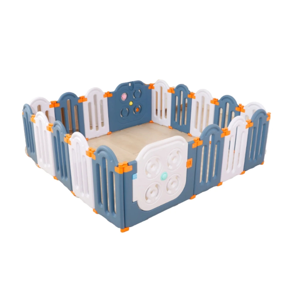 Baby Playpen Adjustable Fence 14+2 Panels