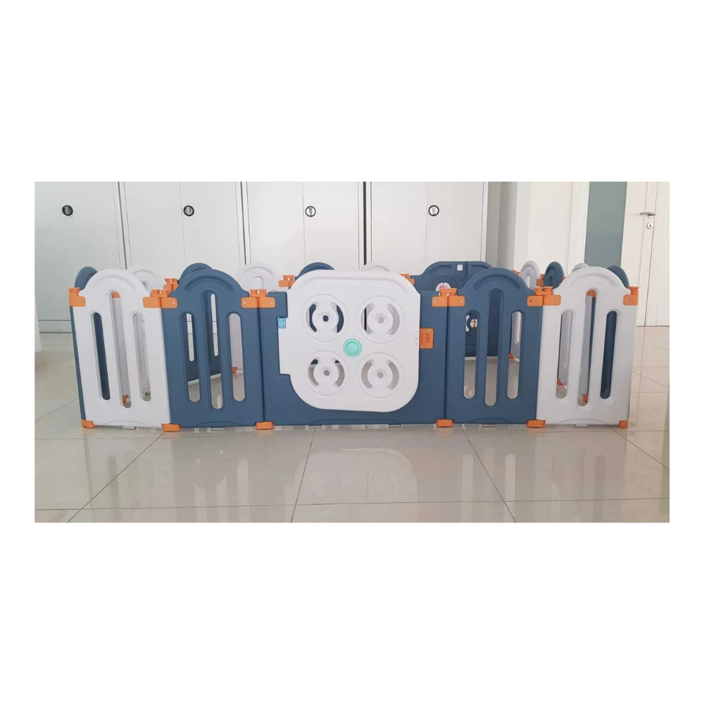 Baby Playpen Adjustable Fence 14+2 Panels