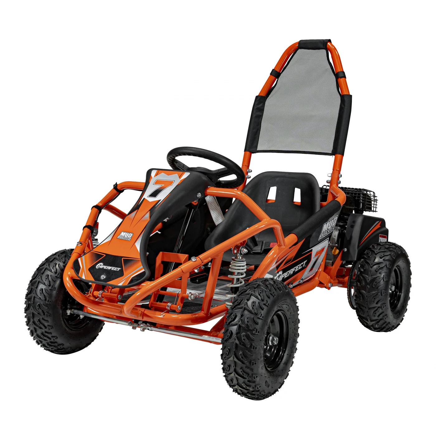 MUD MONSTER GAS Powered Vehicles Orange (Petrol 4 Stroke)