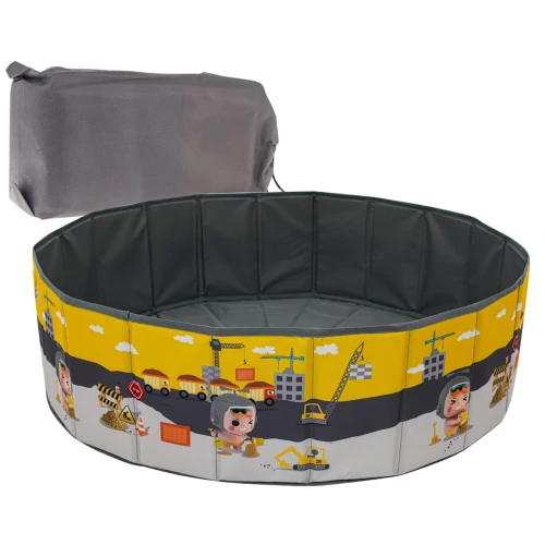Soft Ballpit Playpen (100Cm in Diameter and 29Cm in Height)
