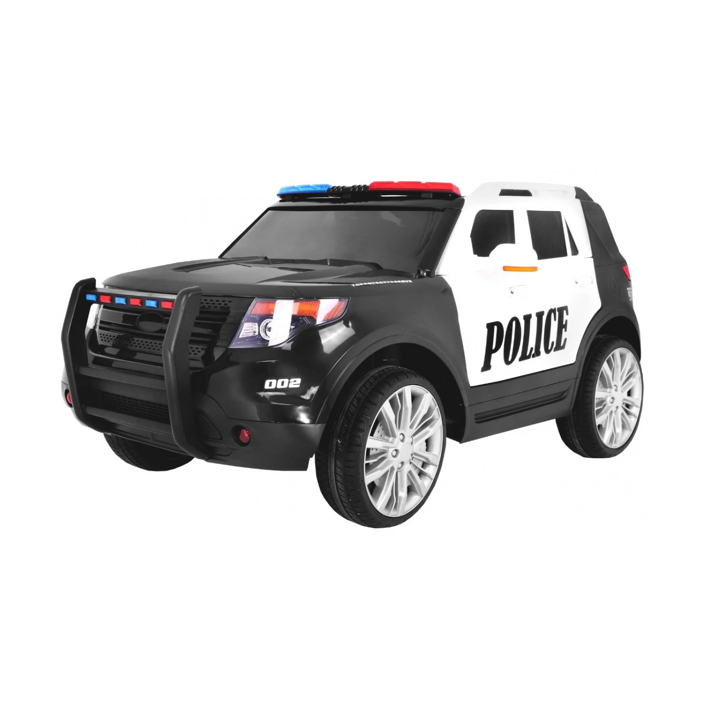 SUV Police Car with Sirens, Lights, Megaphone