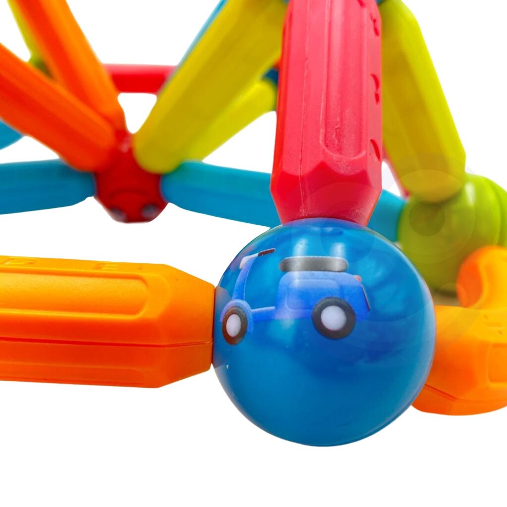 Educational Magnetic Building Blocks (52 pieces)