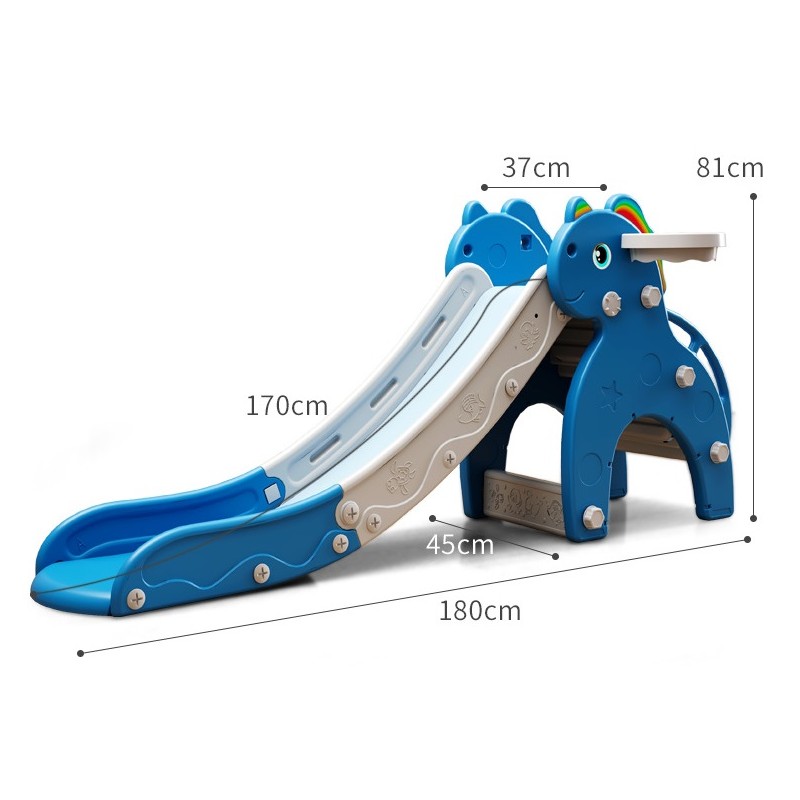 Unicorn Plastic Slide Blue