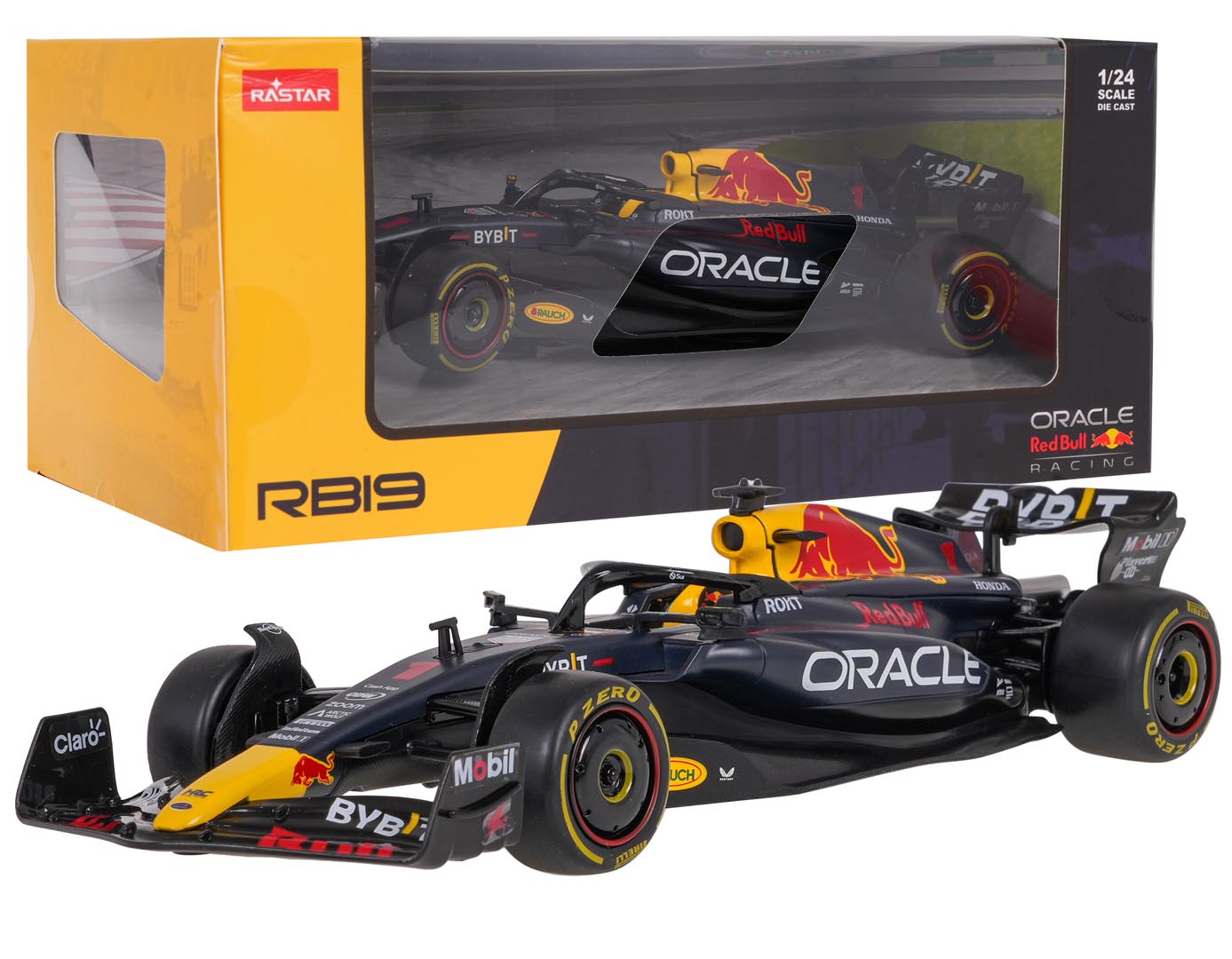 Metal car 1:24 Red Bull F1 RB19 RASTAR