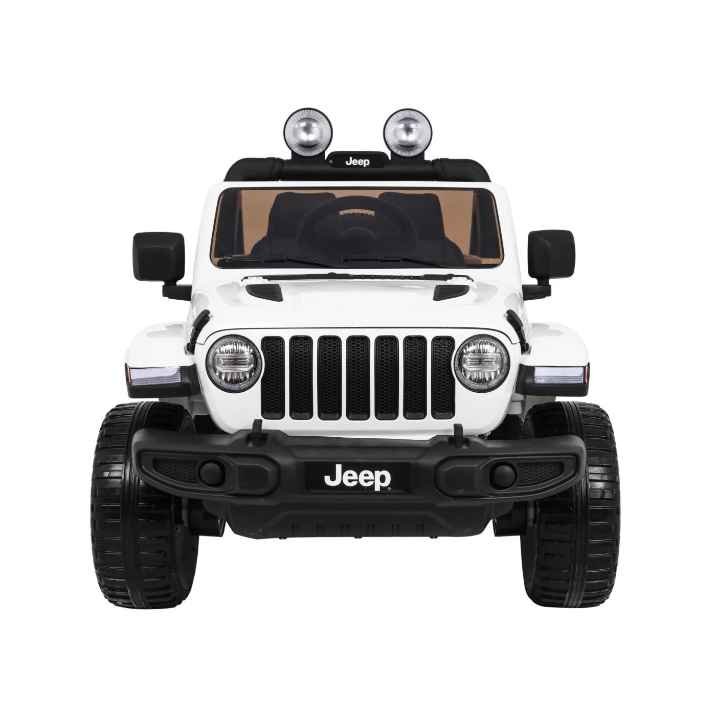 Jeep Wrangler Rubicon White 12V