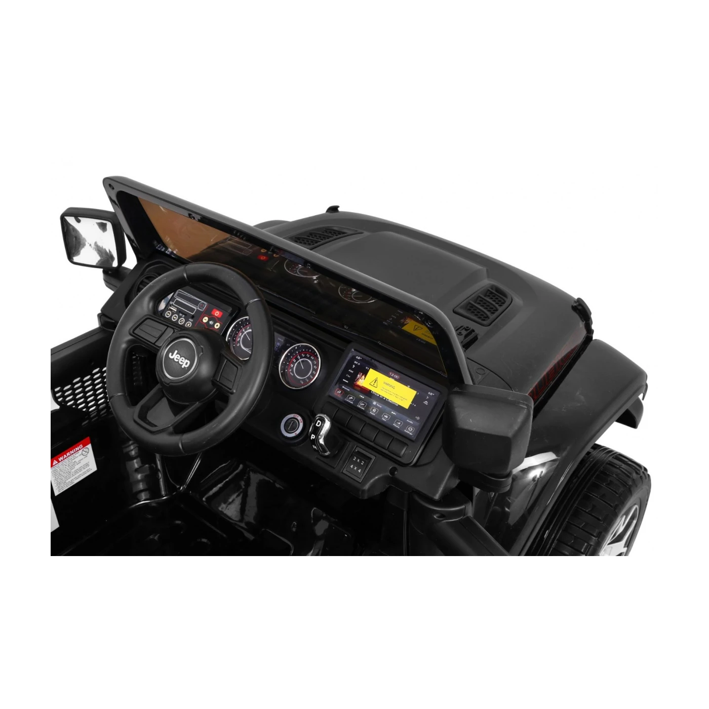 Jeep Wrangler Rubicon Black - Motors 4x45W