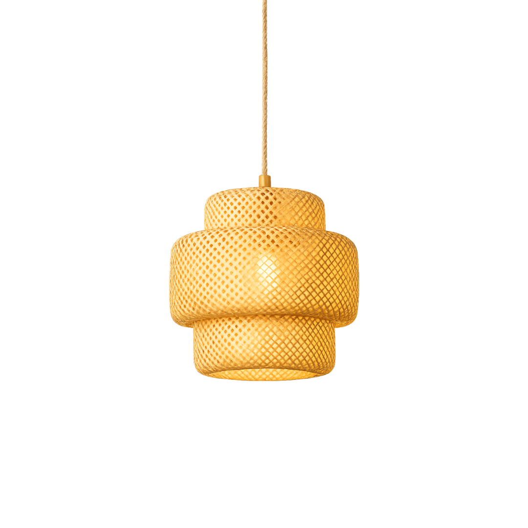 Bamboo Pendant Lamp Weave