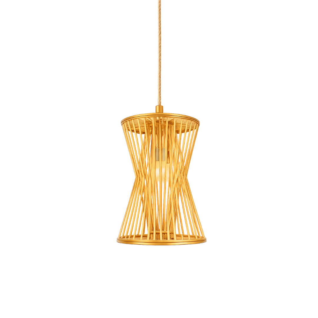 Bamboo Pendant Lamp Twist
