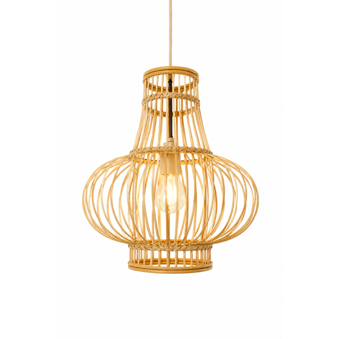 Bamboo Pendant Lamp Orbit