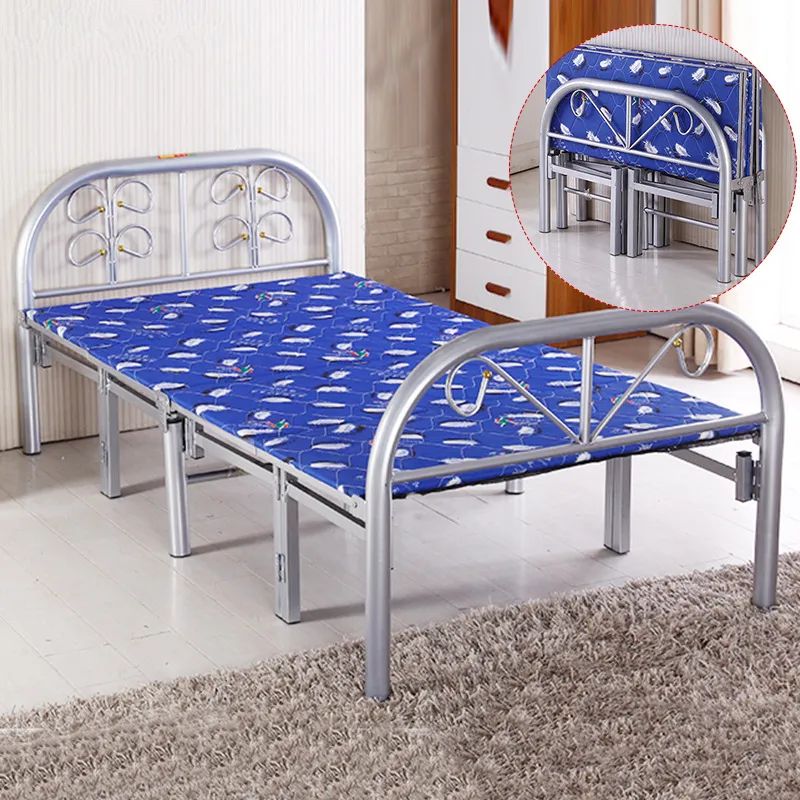 Single Foldable Bed Metal