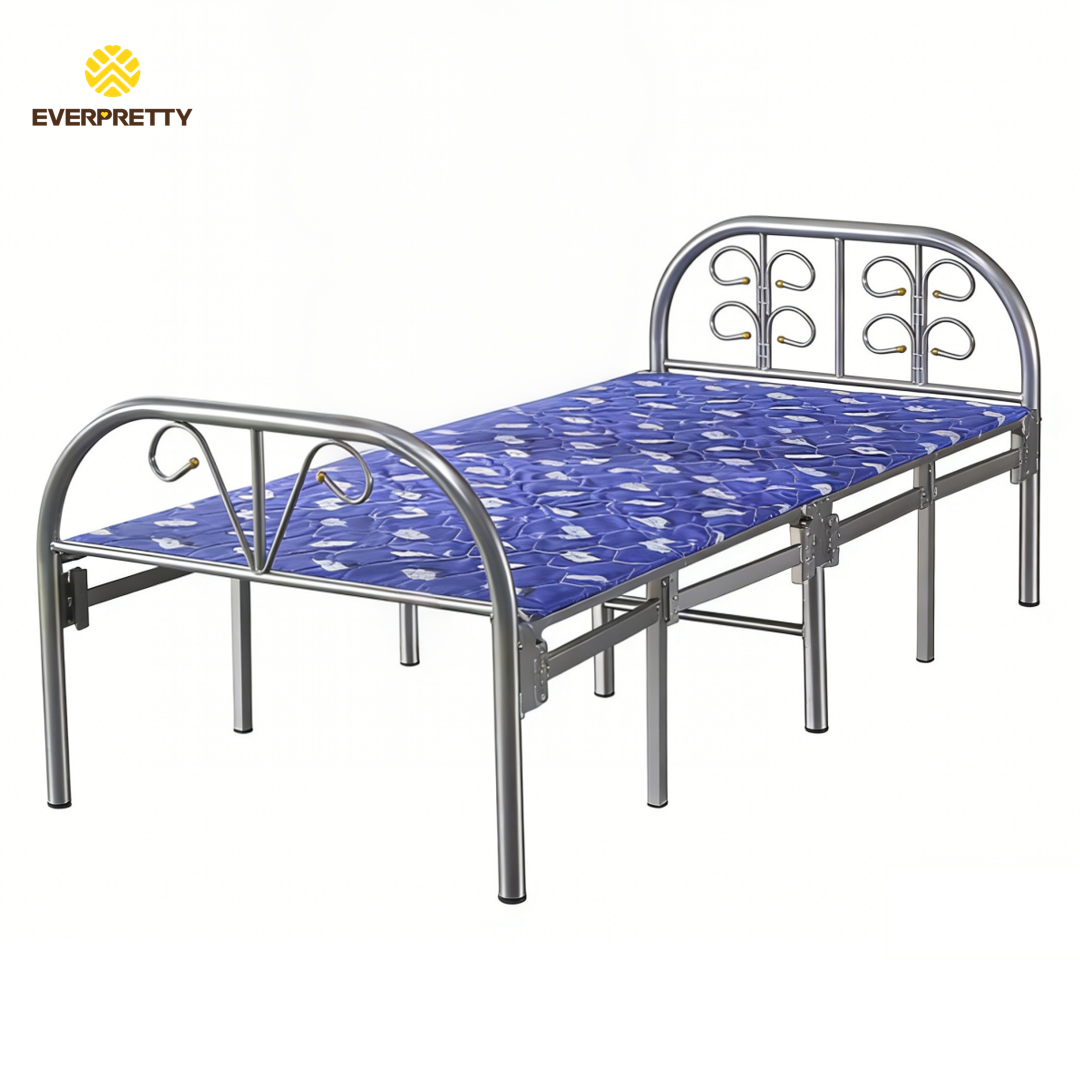 Single Foldable Bed Metal
