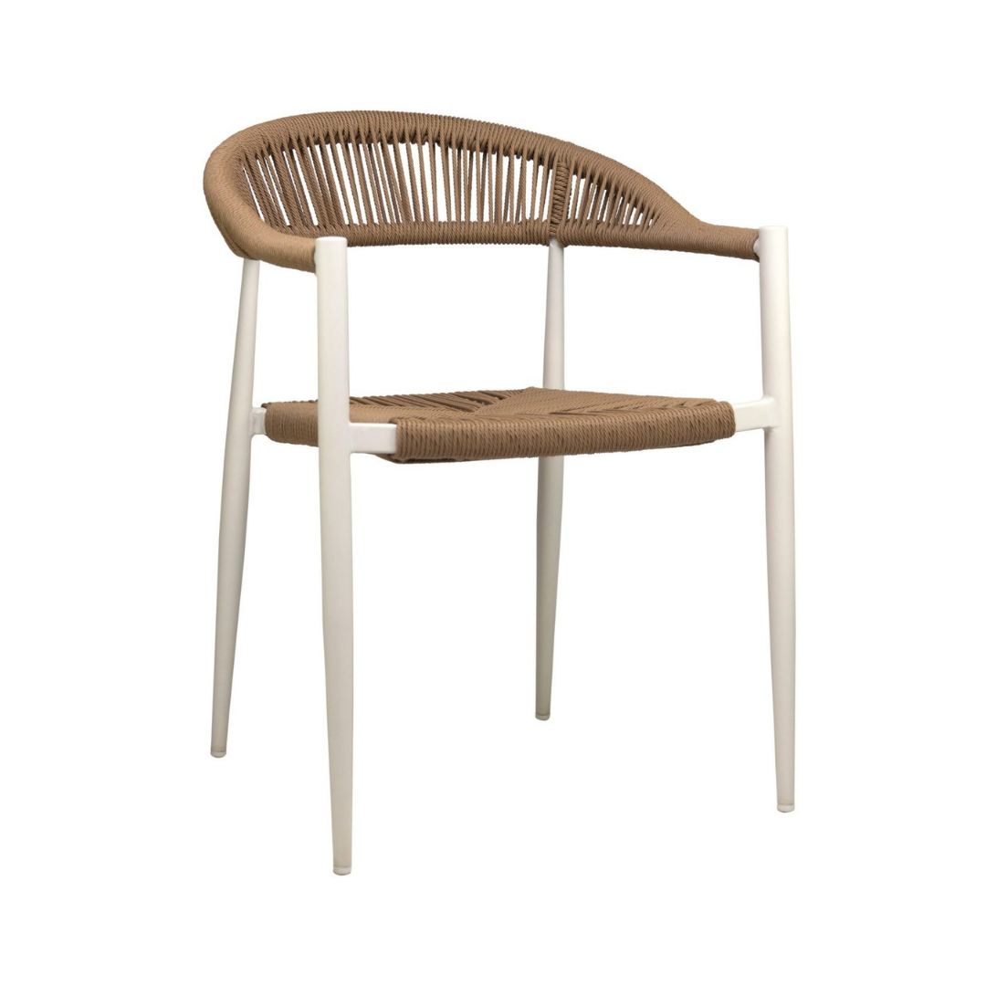 Terrace Chair Natural White