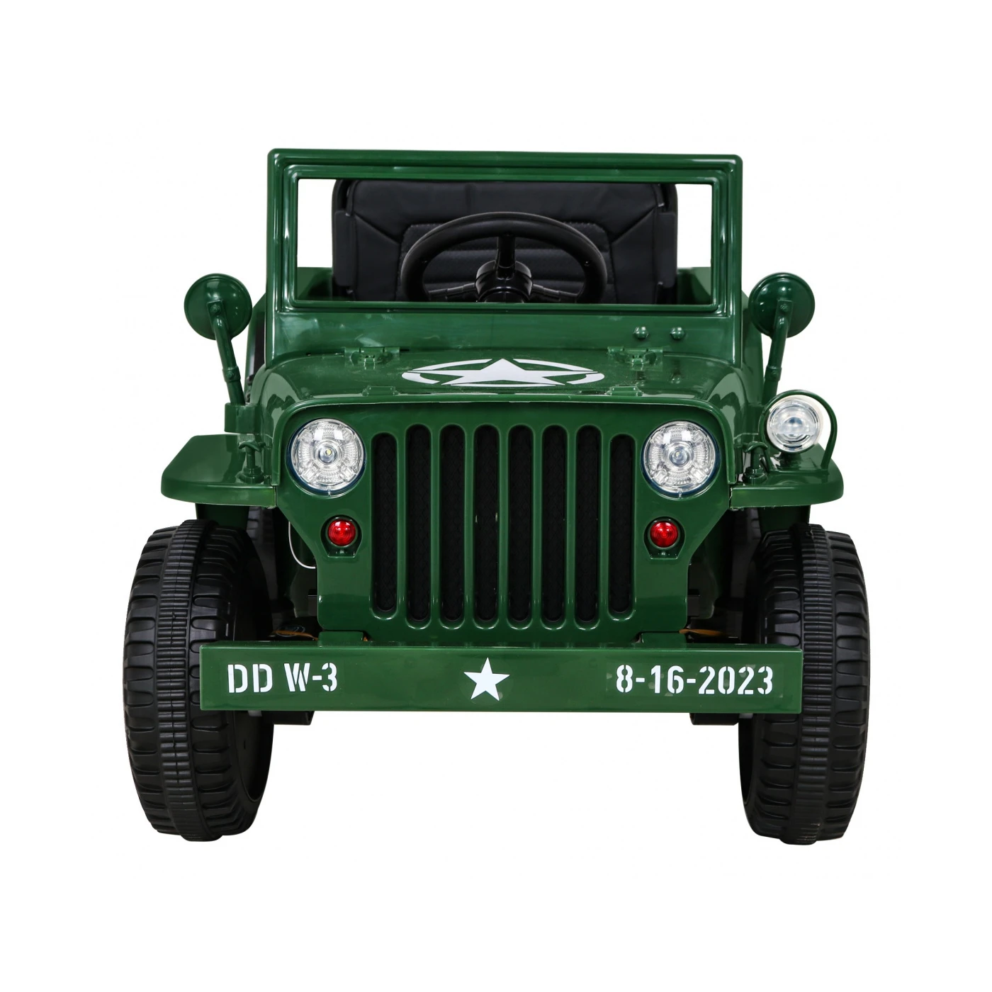 Jeep Retro Military Green 12V/7Ah (4x35W)