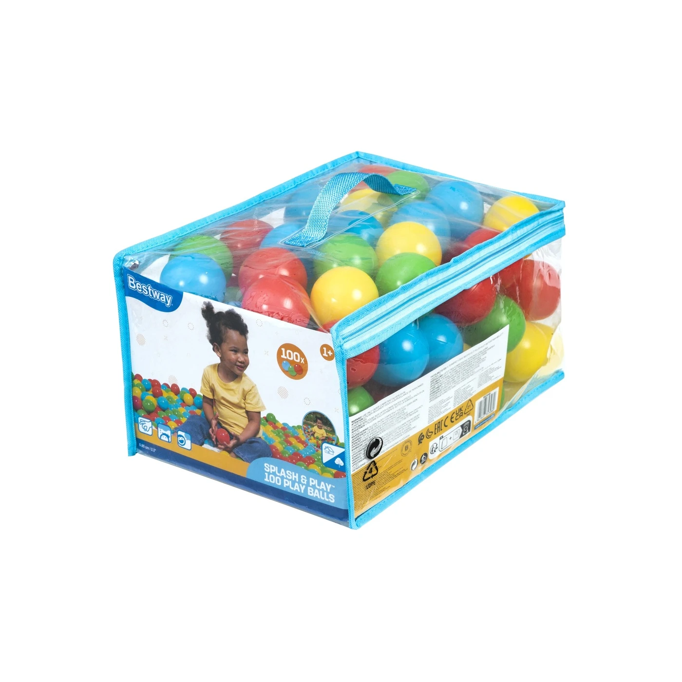 Balls 5.85 cm 100 pcs BESTWAY