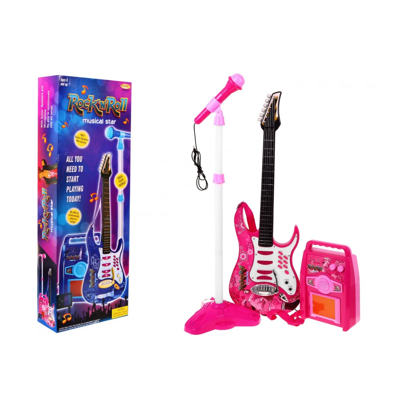 Electric Guitar Amp Pink