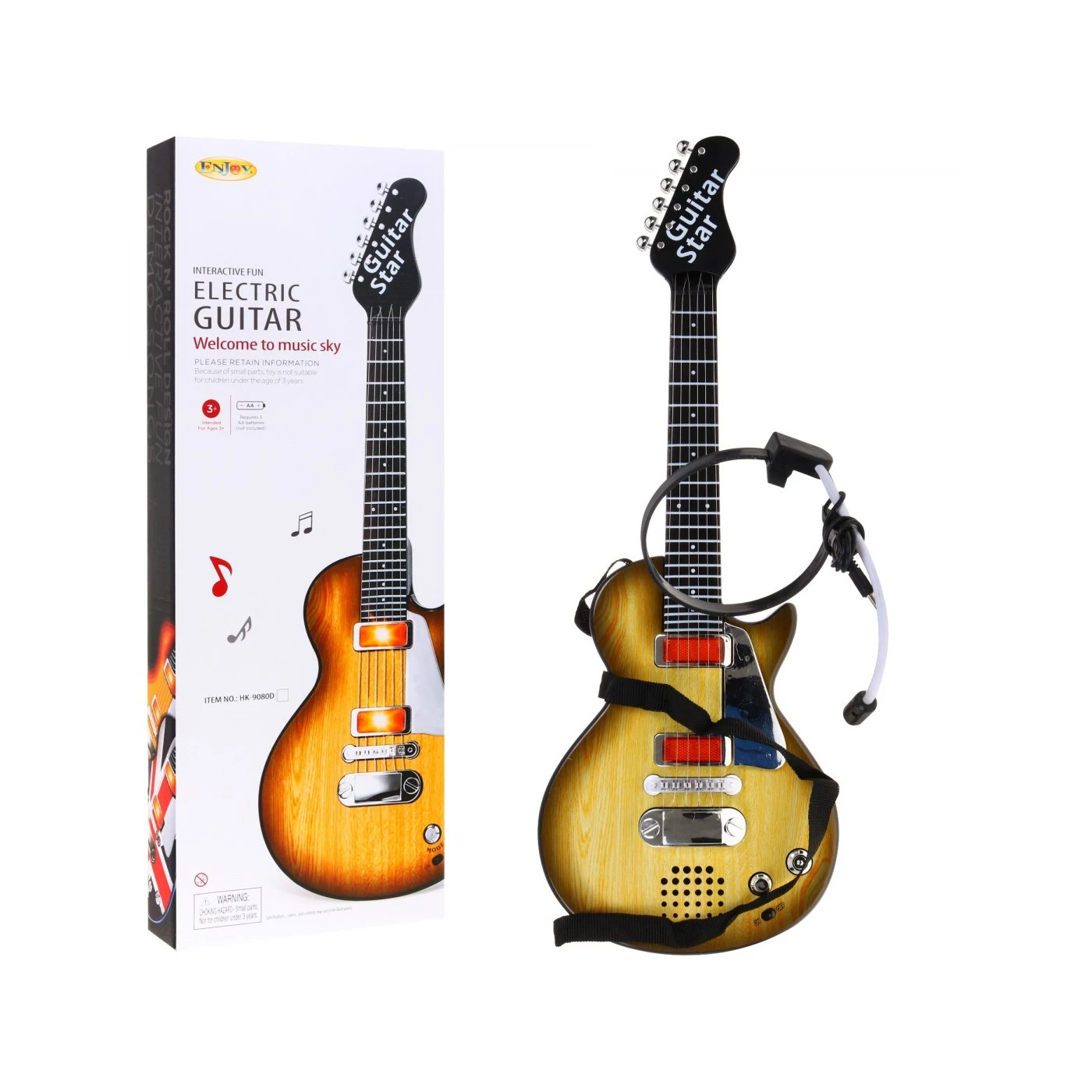 Electric guitar Rockowa Wood Styling