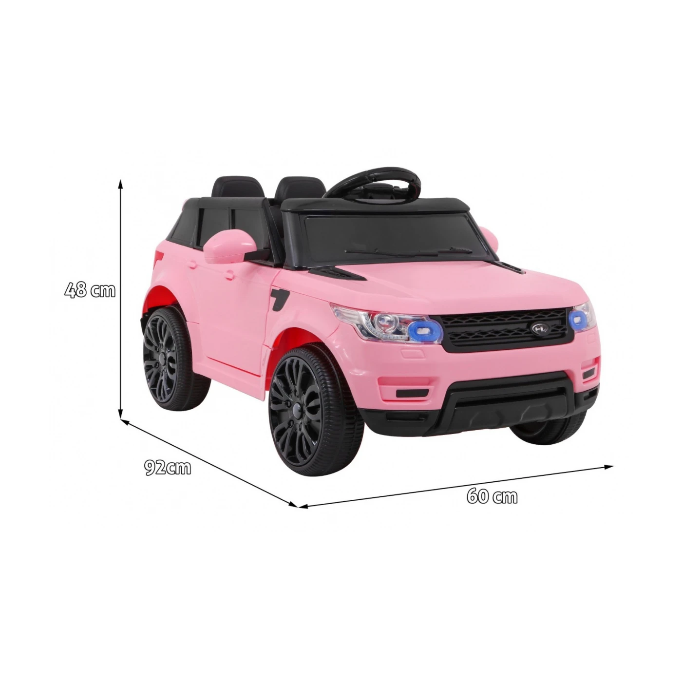 Start Run Car Pink 6V