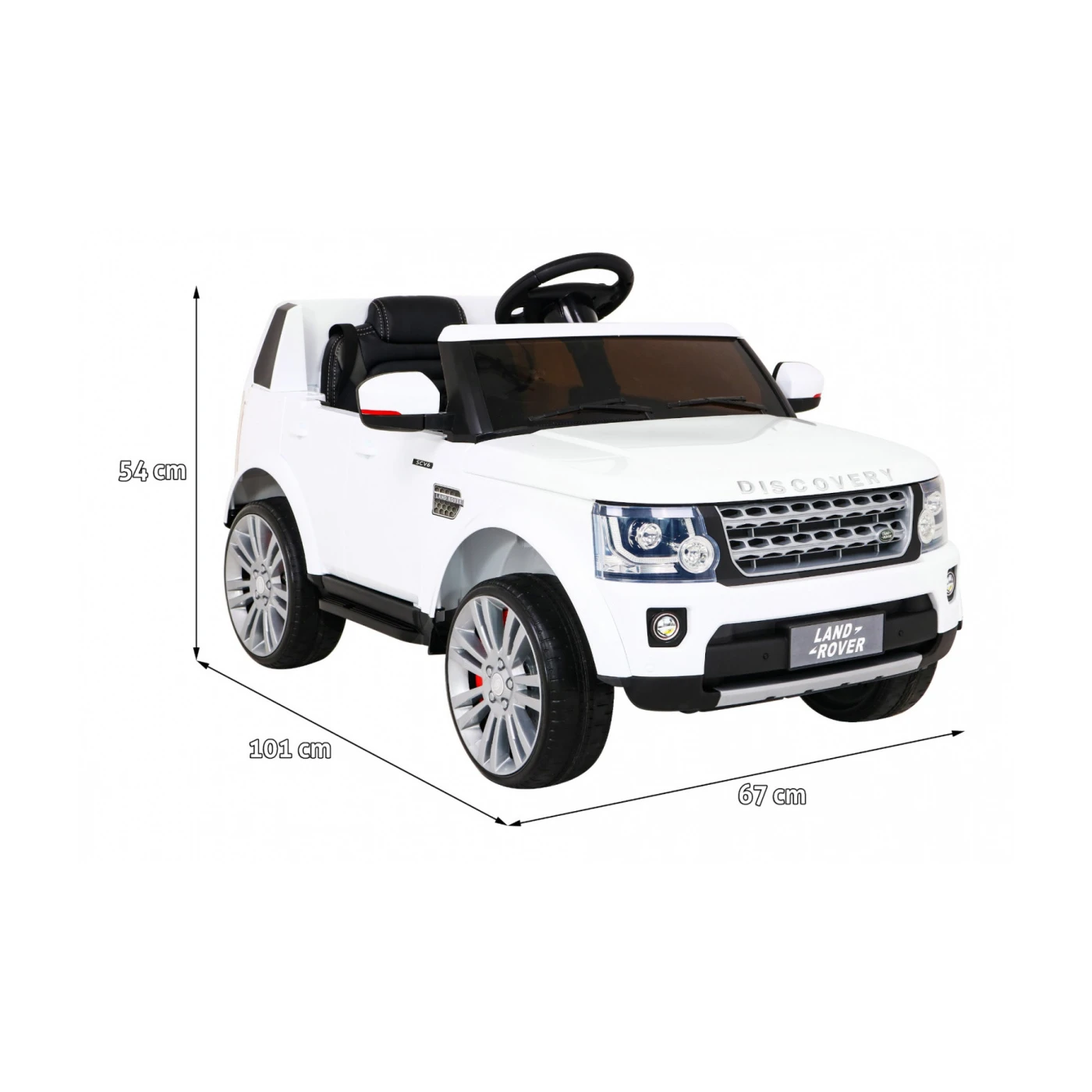 Land Rover Discovery 12V/7Ah White