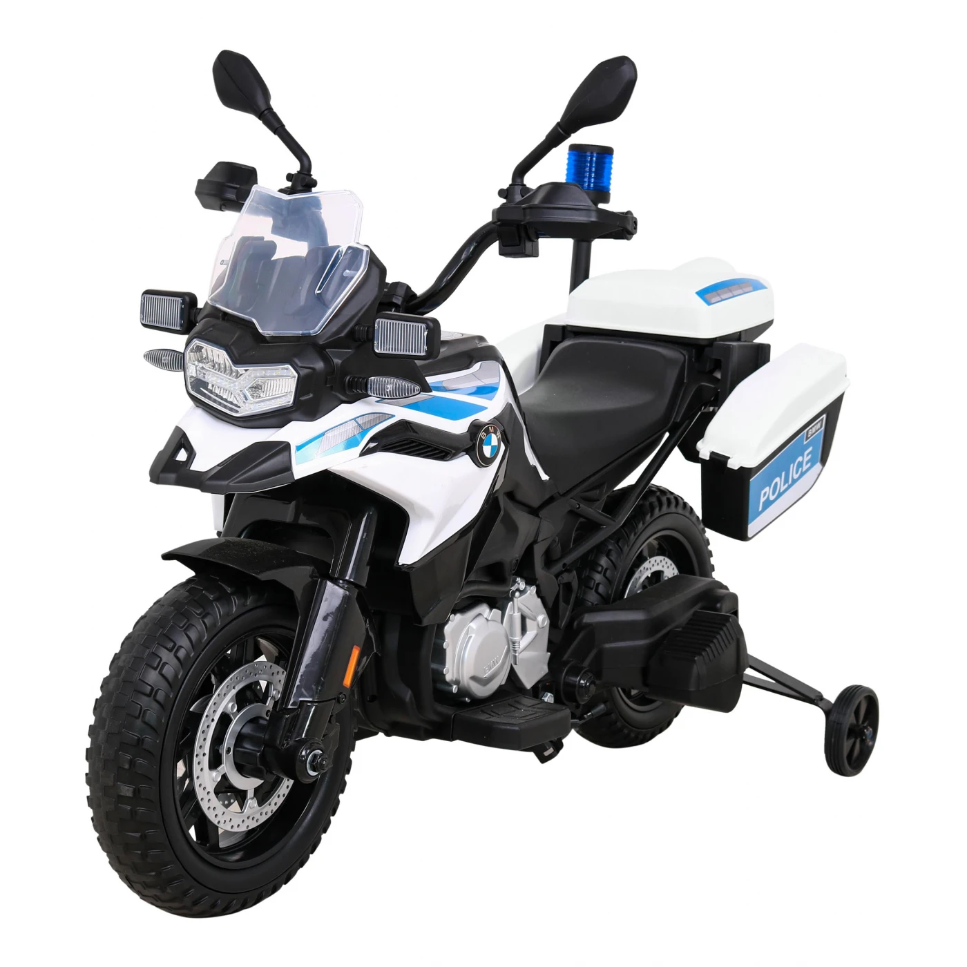 BMW F850 GS Police 12V (2X35W) (Can be driven without side wheels)