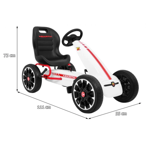 Go Kart ABARTH White