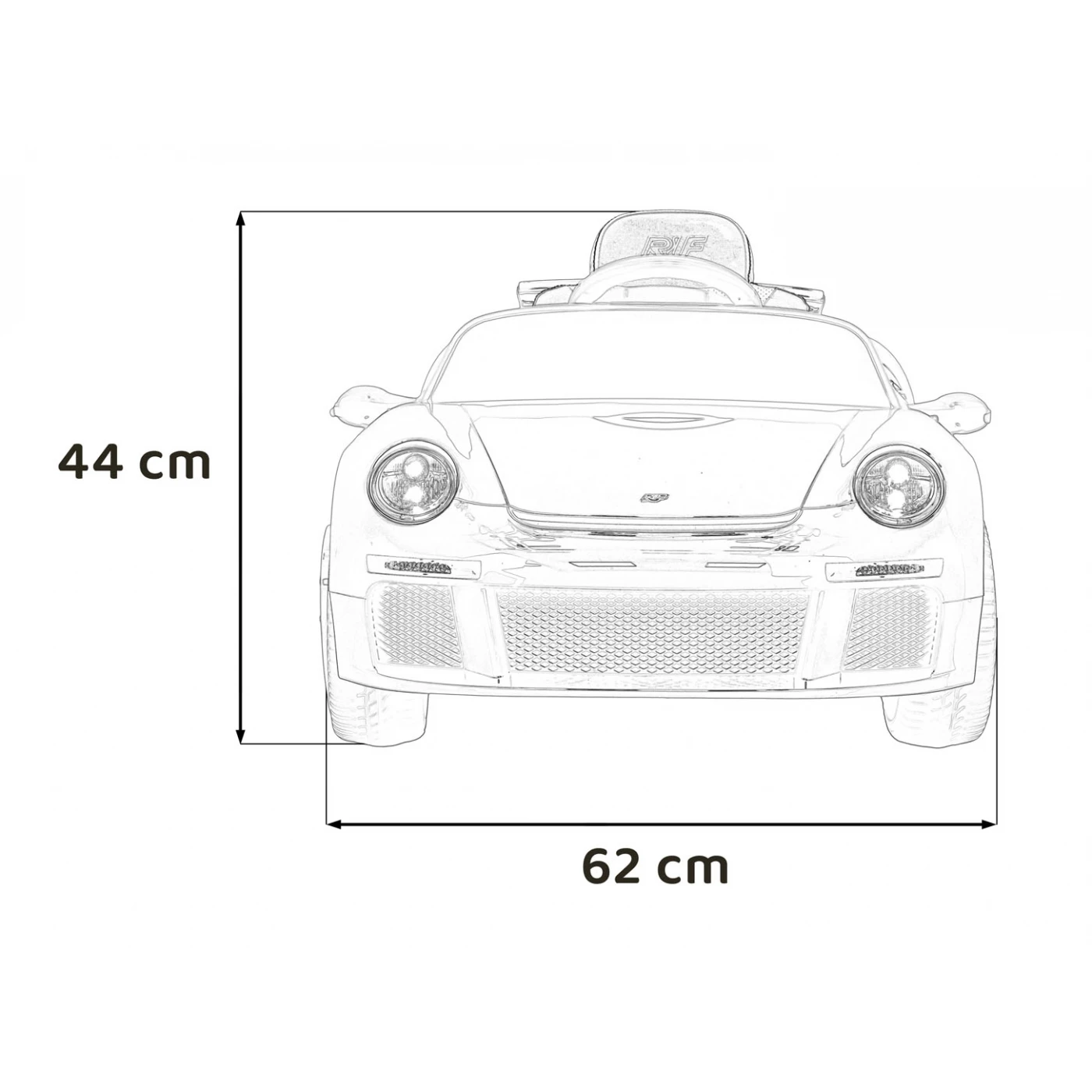 RUF CTR3 Red 12V
