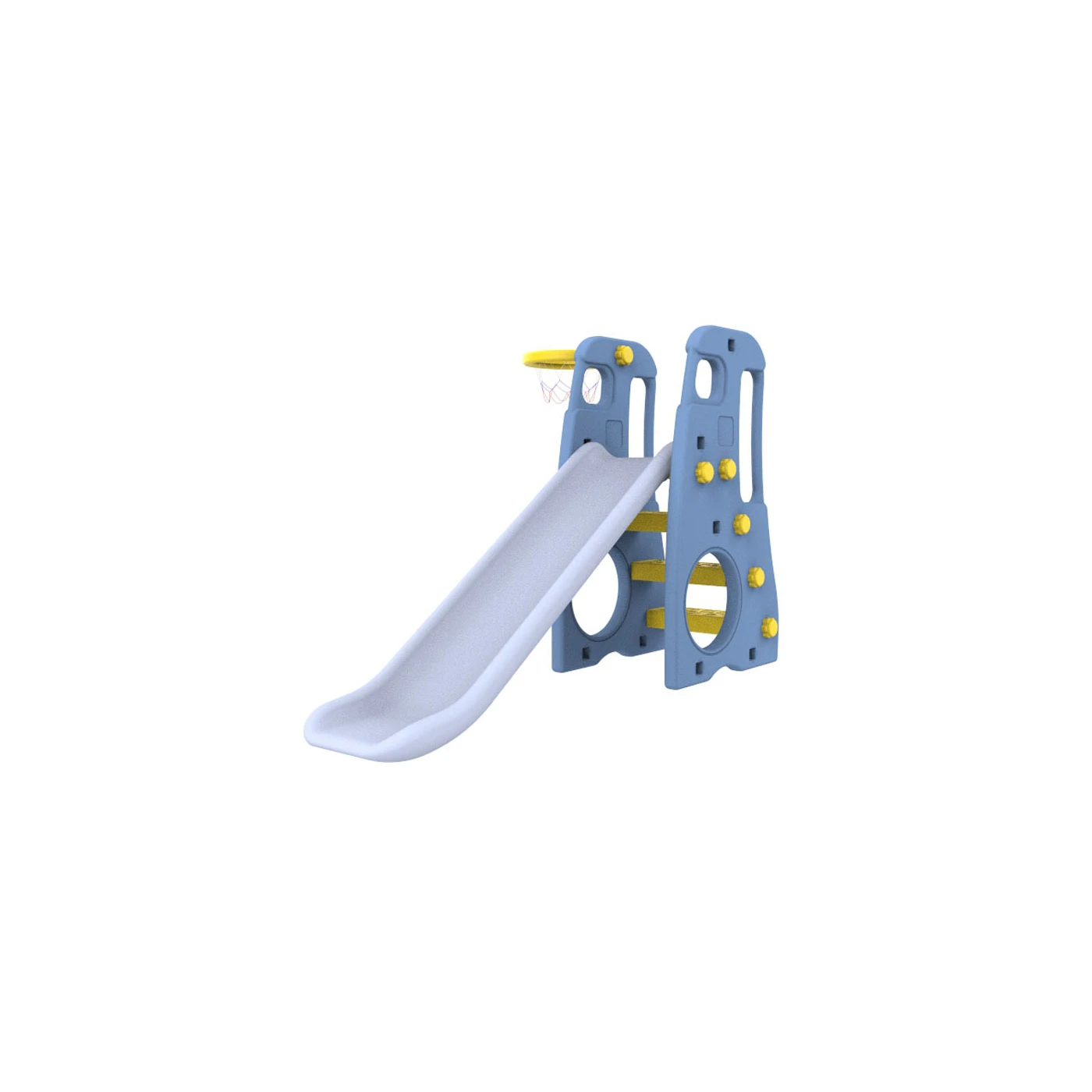 Slide Swing Basketball 3 in 1 Blue New