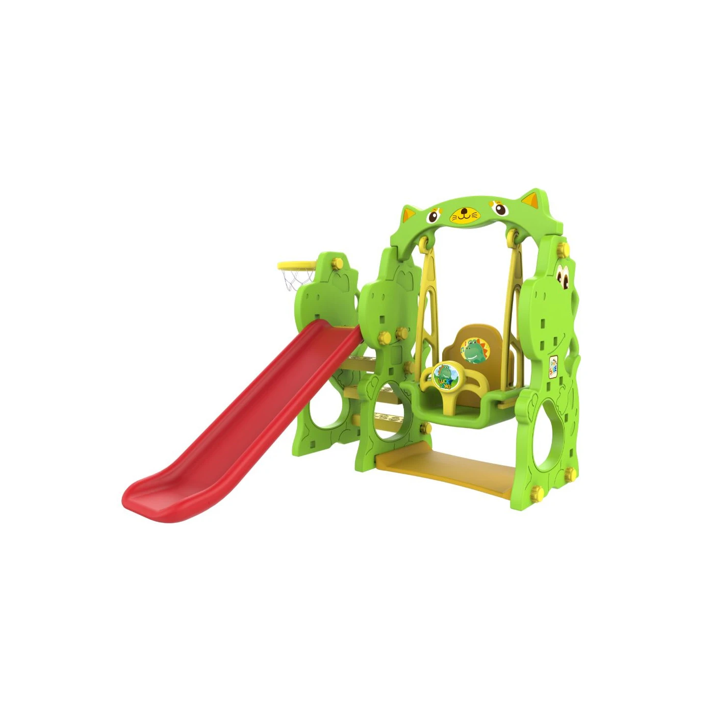 Slide Swing Basketball 3 in 1 Dino