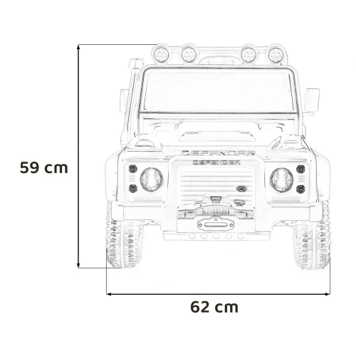 Land Rover Defender 110 SVX Concept 12V White