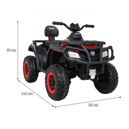 Quad XT-SPEED 4x4 Red 24V/7Ah