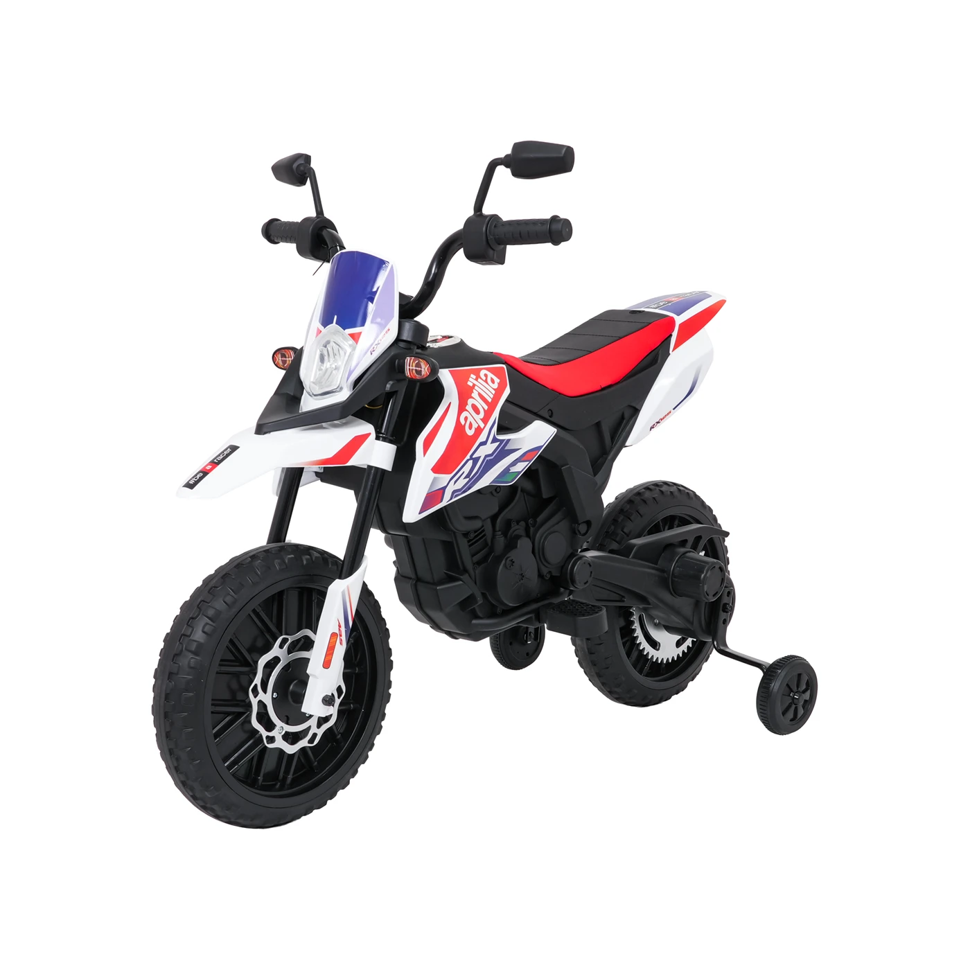 Motorbike Aprilia RX White 12V
